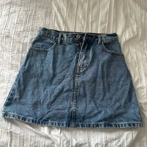 Brandy Melville Denim Blue Women's Skirt